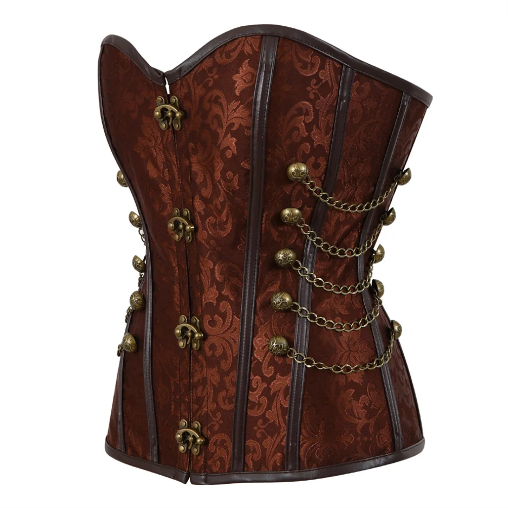 Boning Corset Steel - Damski gorset steampunk, gorsety dla kobiet,