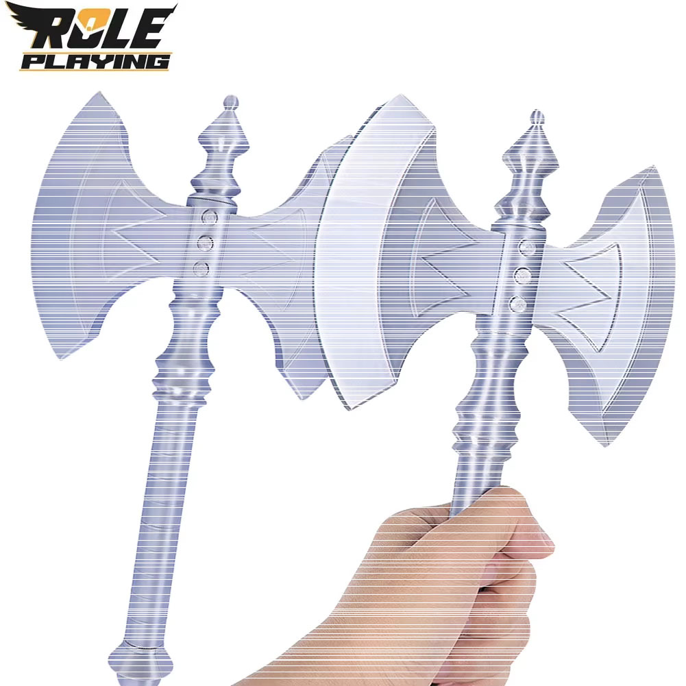 Cosplay Prop Axe - Sztylet Cosplay, Wielki Sztylet Dwurzędowy, Rekwizyt,