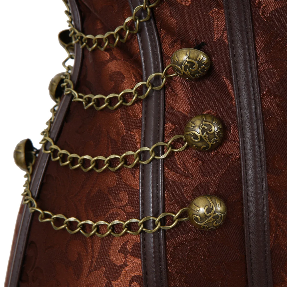 Damski gorset steampunk, gorse – Boning Corset Steel recenzja i cena