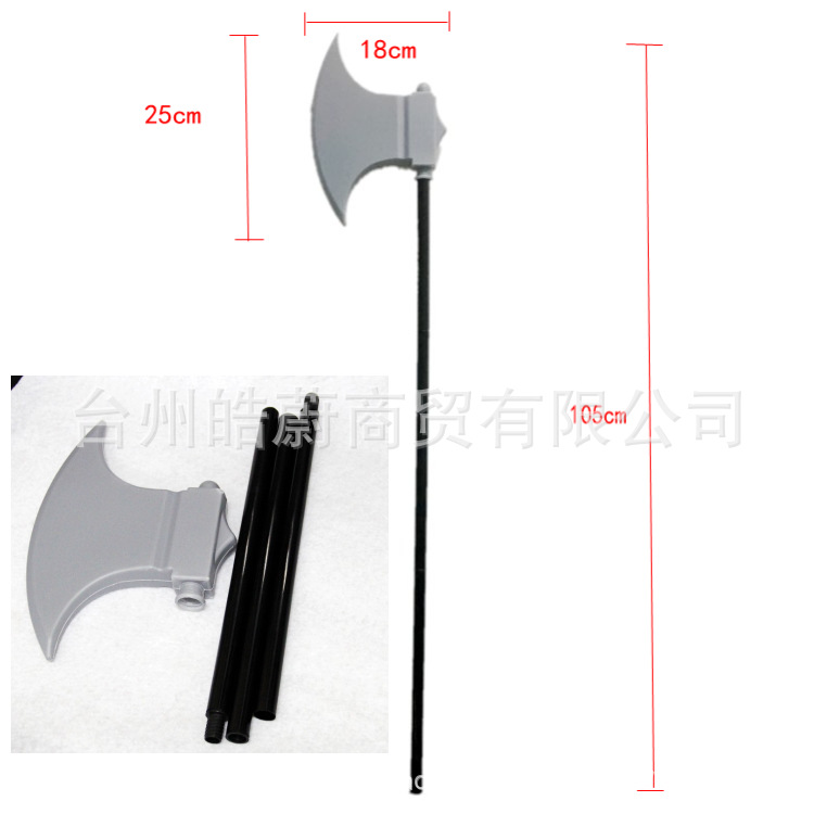 Zabawny Duży Trójkątny Nóż Sie – Cosplay Prop Axe recenzja i cena