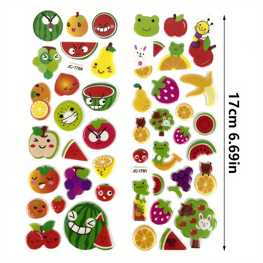 6 arkuszy naklejek 3D Puffy, p – Eva Foam Sheet recenzja i cena