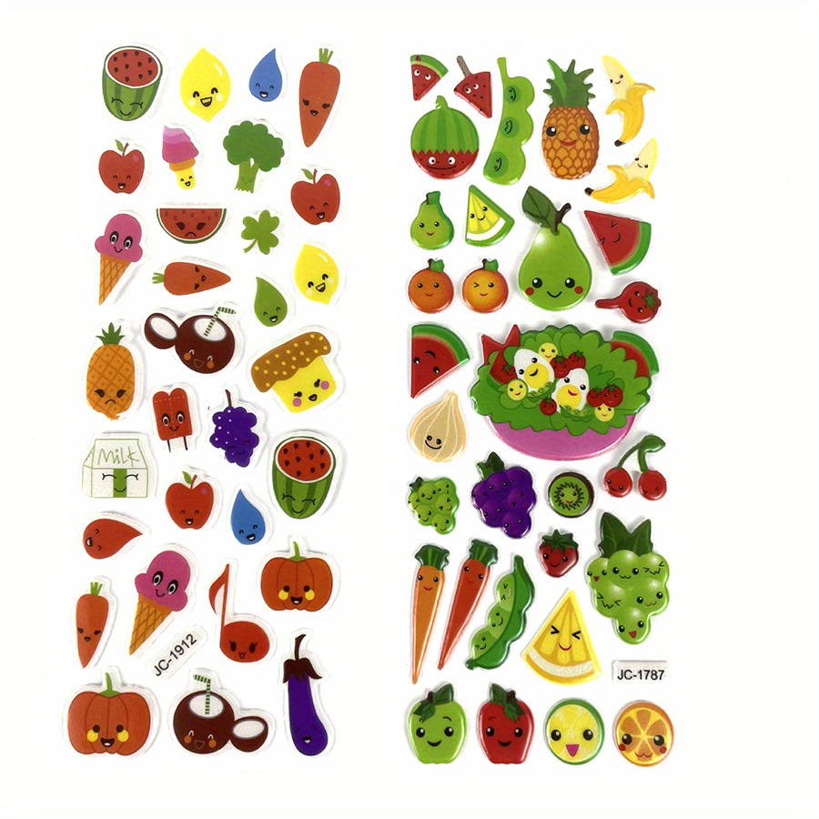 6 arkuszy naklejek 3D Puffy, p – Eva Foam Sheet recenzja i cena