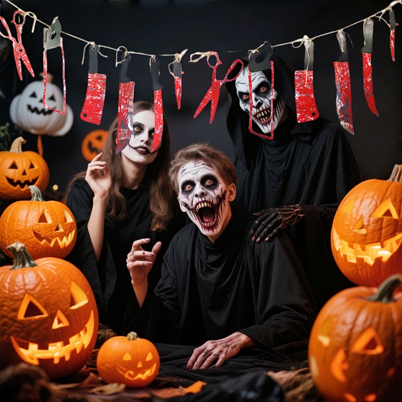 1-10 Zestawów Halloweenowych N – Cosplay Prop Knife recenzja i cena