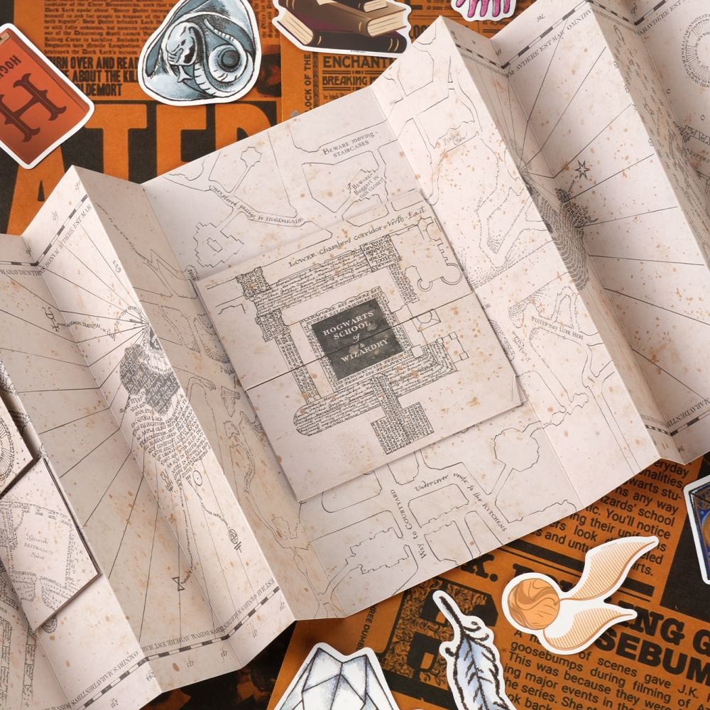 1 szt. Mapa Szkoły Magii Marau – Cosplay Prop Making recenzja i cena